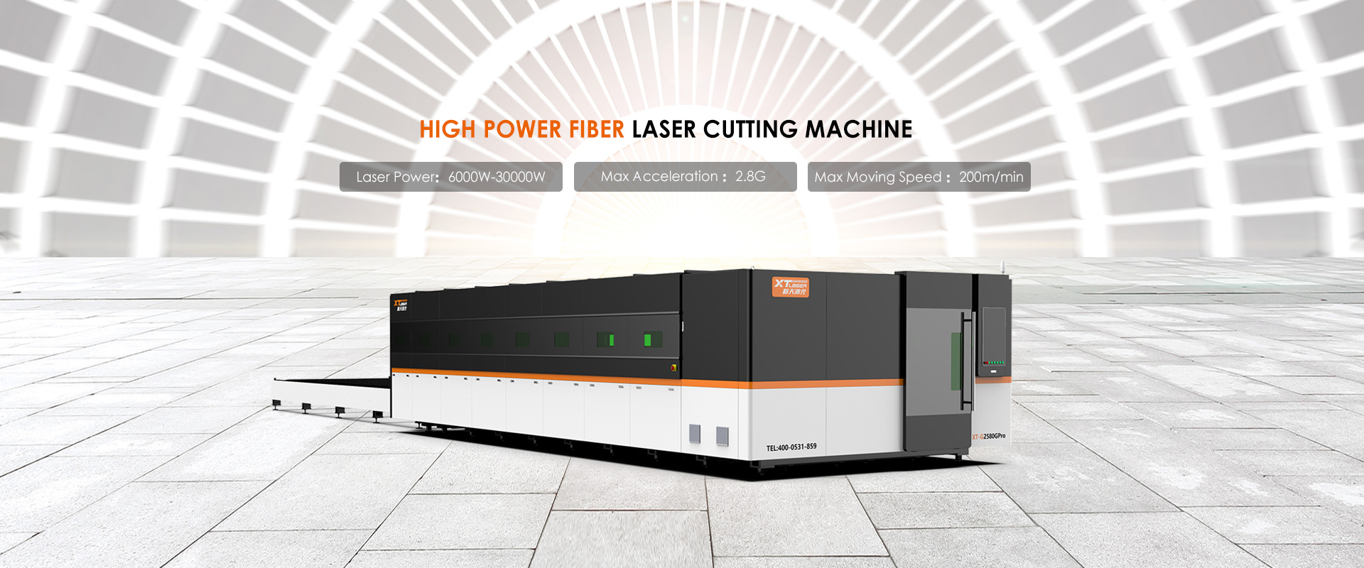 Princeps Power Fiber laser scindens Machina Factory